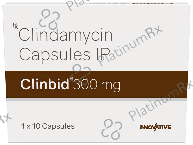 Clinbid 300mg Capsule 10 Capsule Innovative Pharma