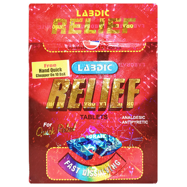 Labdic Relief 50/500/4mg Tablet 10s