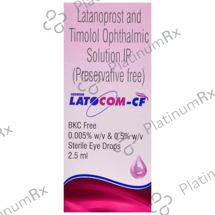 Latocom CF 50/5mg Eye Drop 1s