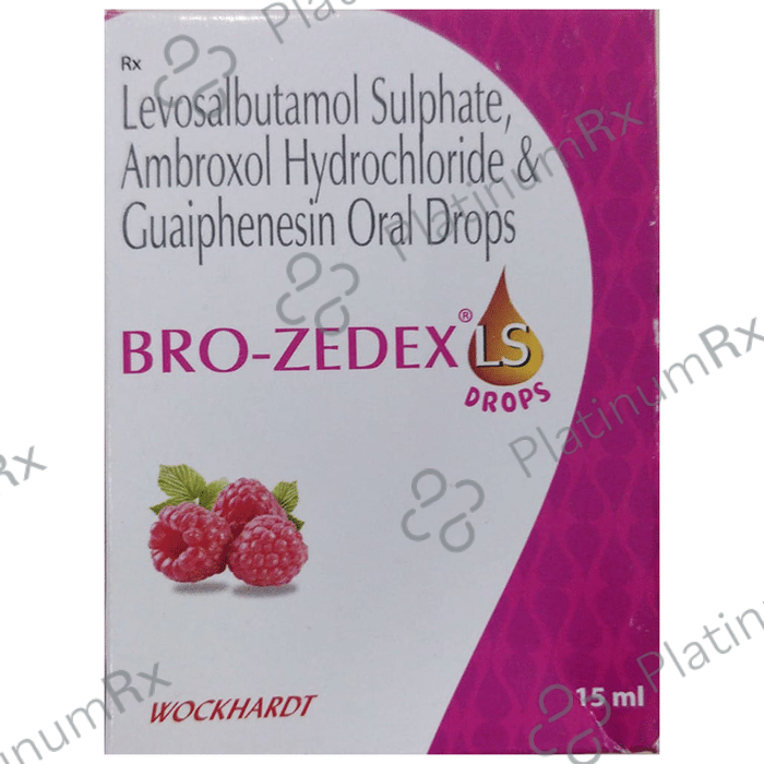Bro Zedex LS 7.5/12.5/0/25mg Drops 15ml