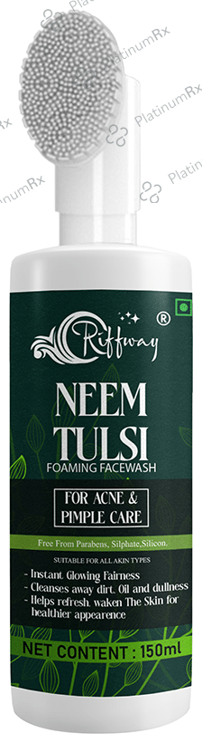 Riffway Neem Tulsi foaming Face Wash