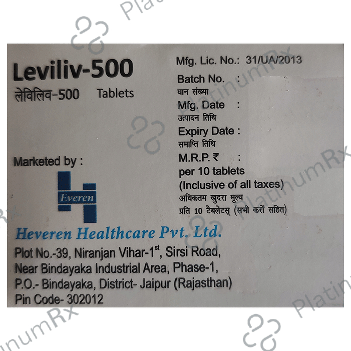 Leviliv 500 Tablet
