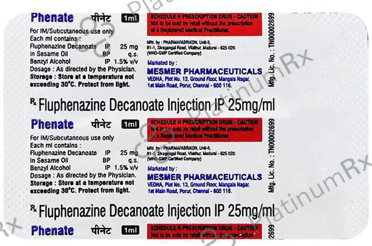 Phenate 25mg Injection 1ml