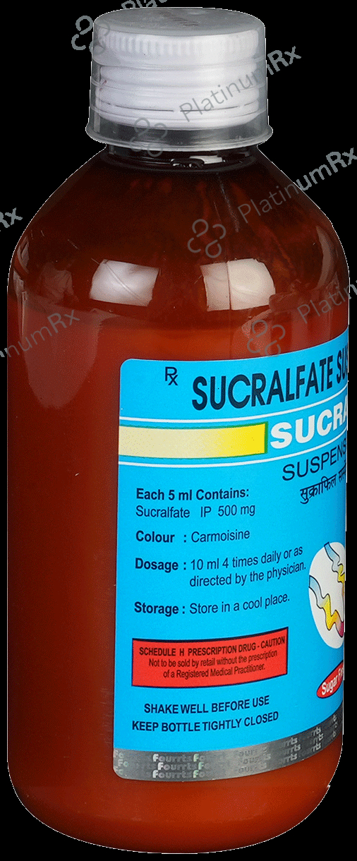 Sucrafil 500mg Sugar Free Oral Suspension 200ml