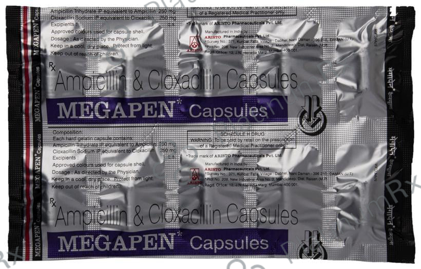 Megapen 250/250mg Capsule 10s