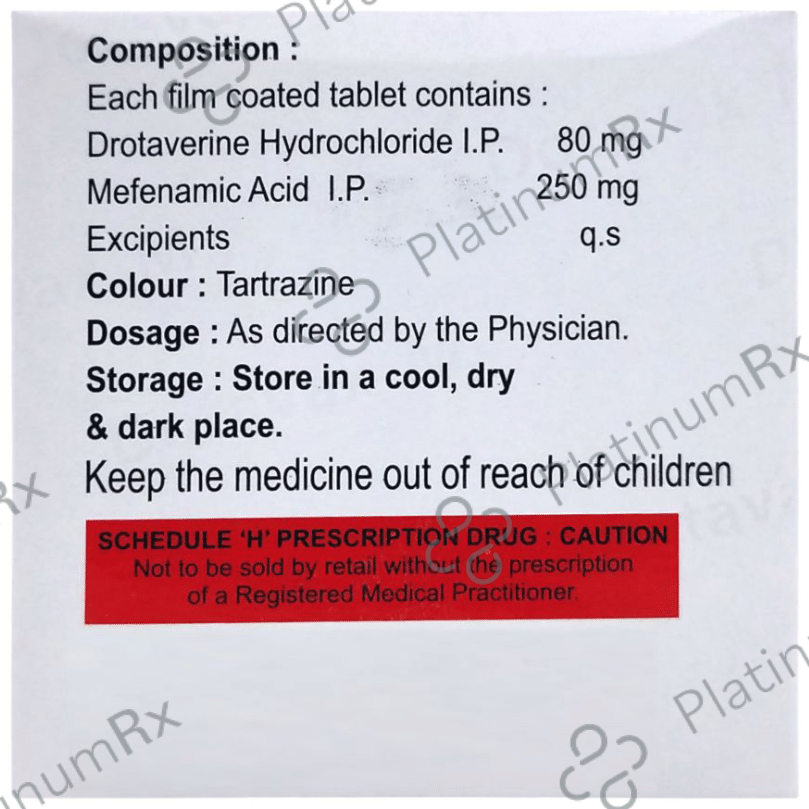 Dotavax M 80mg/250mg Tablet