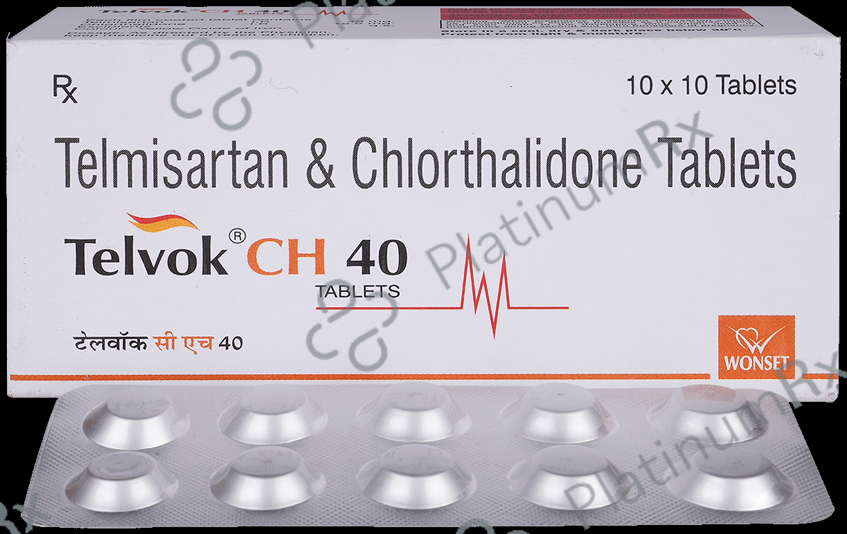 Telvok CH 40mg/12.5mg Tablet