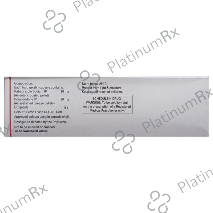 Rabezol DSR 30/40mg Capsule 10s