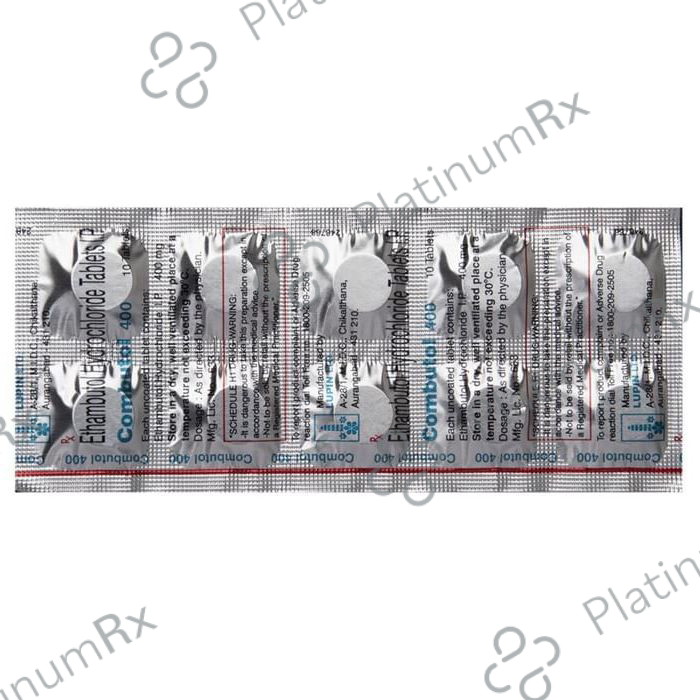 Combutol 400 Tablet