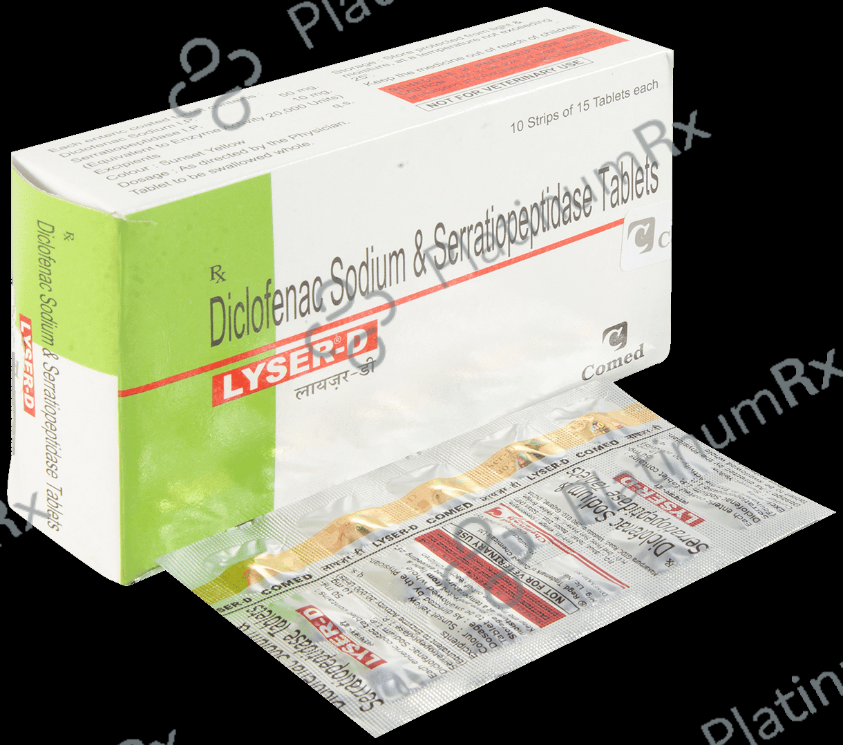 Lyser D 50/10mg Tablet 15s