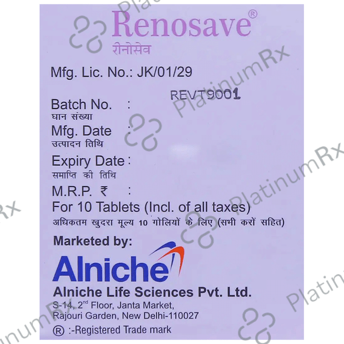 Renosave 150/500mg Tablet 10s