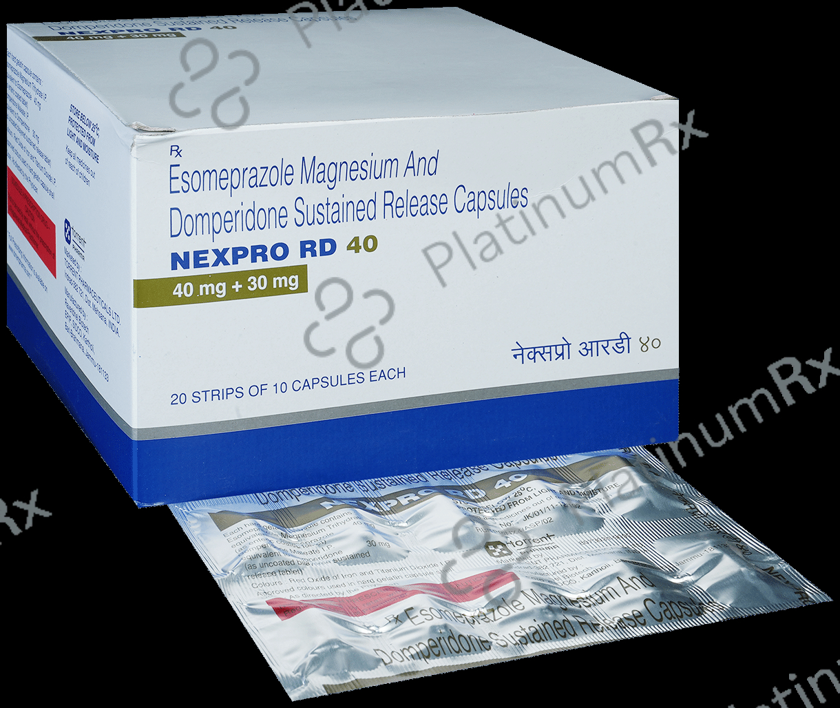 Nexpro RD 40/30mg Capsule SR 10s