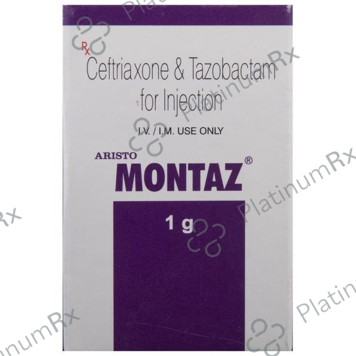 Montaz 1000/125mg Injection 10ml