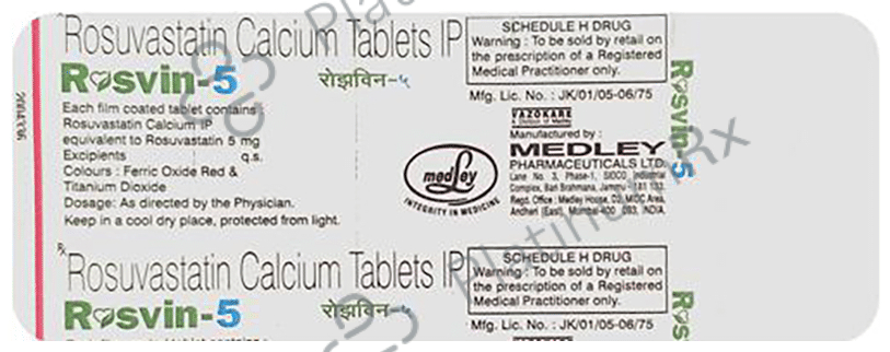 Rosvin 5mg Tablet 10s