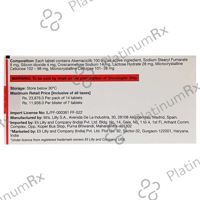 Ramiven 100mg Tablet 7 tablets