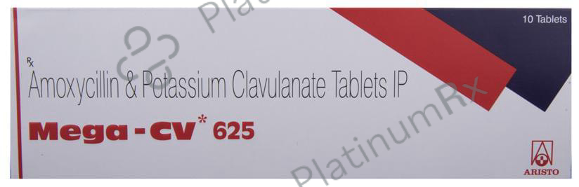 Mega CV 625mg Tablet 10s