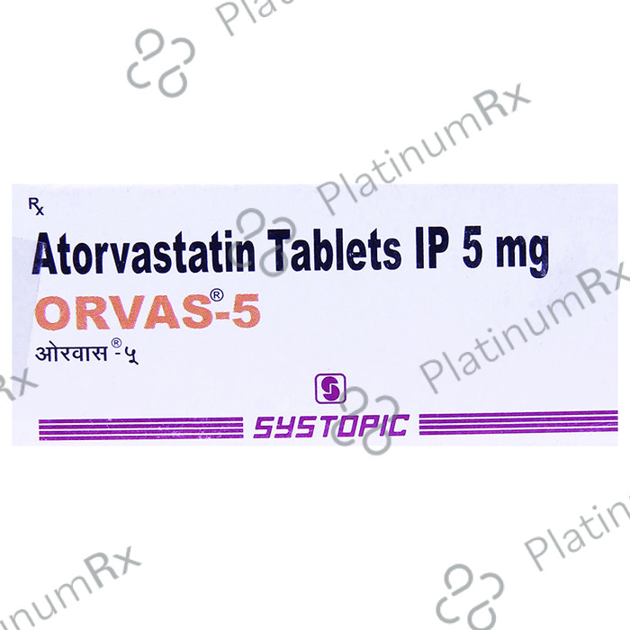 Orvas 5mg Tablet 10s
