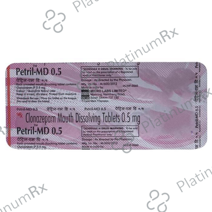 Petril-MD 0.5 Tablet 10 Tablet MD