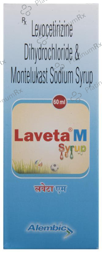 Laveta M 2.5/4mg Syrup 60ml