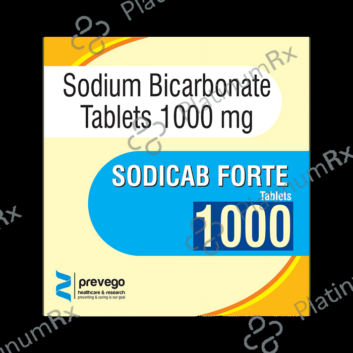 Sodicab Forte 1000 Tablet
