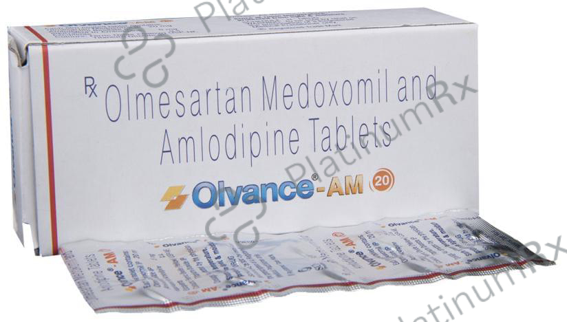 Olvance AM 20 5/20mg Tablet 10s