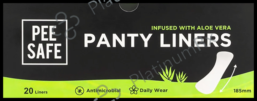 Pee Safe Aloe Vera Panty Liners 20 pads