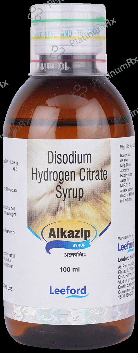 Alkazip 1.53gm Syrup 100ml
