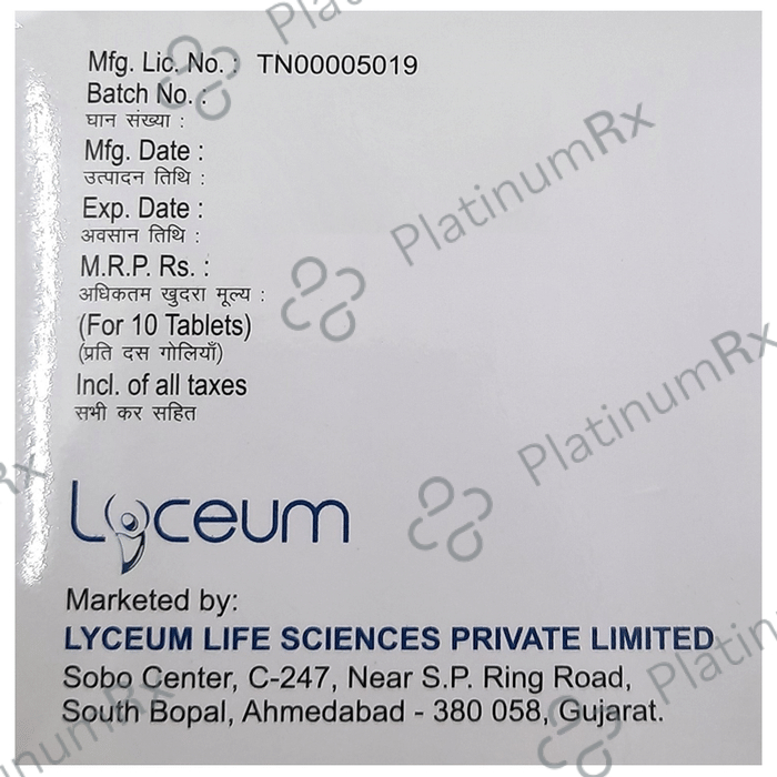Lycefoxim Tablet