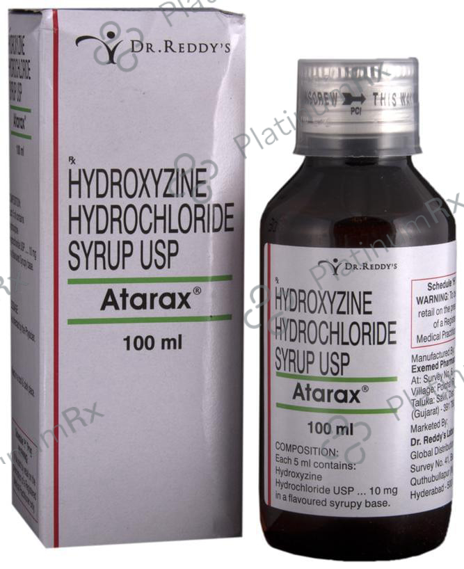 Atarax 10mg Syrup 100ml