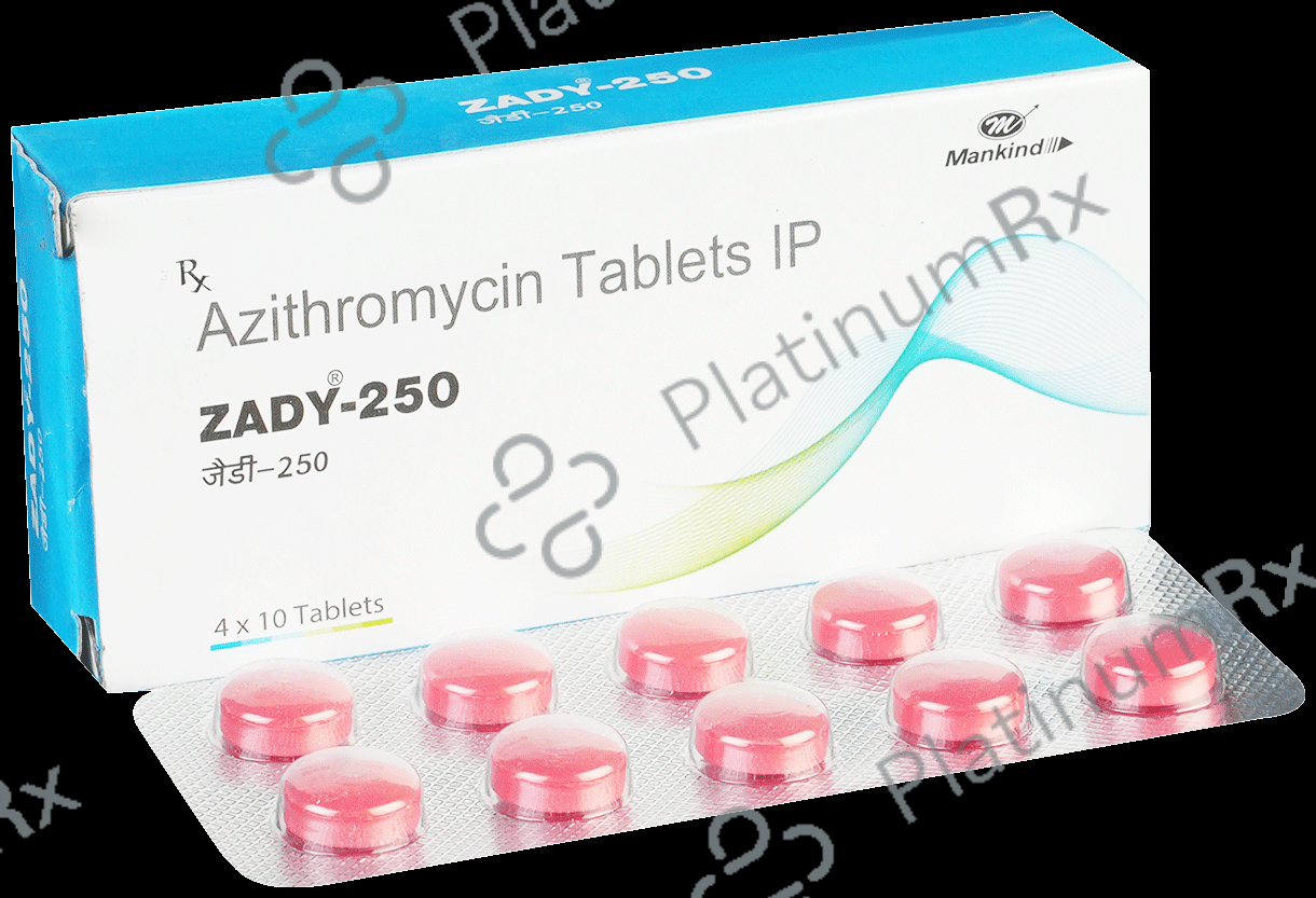 Zady 250mg Tablet 10s