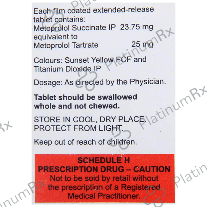 XM Beta 25mg Tablet 10s