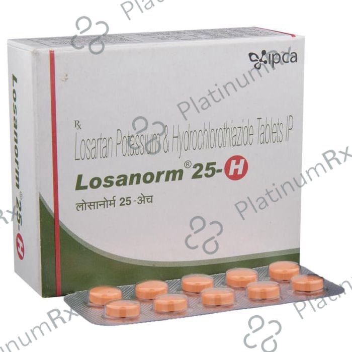 Losanorm H 25/12.5mg Tablet 10s