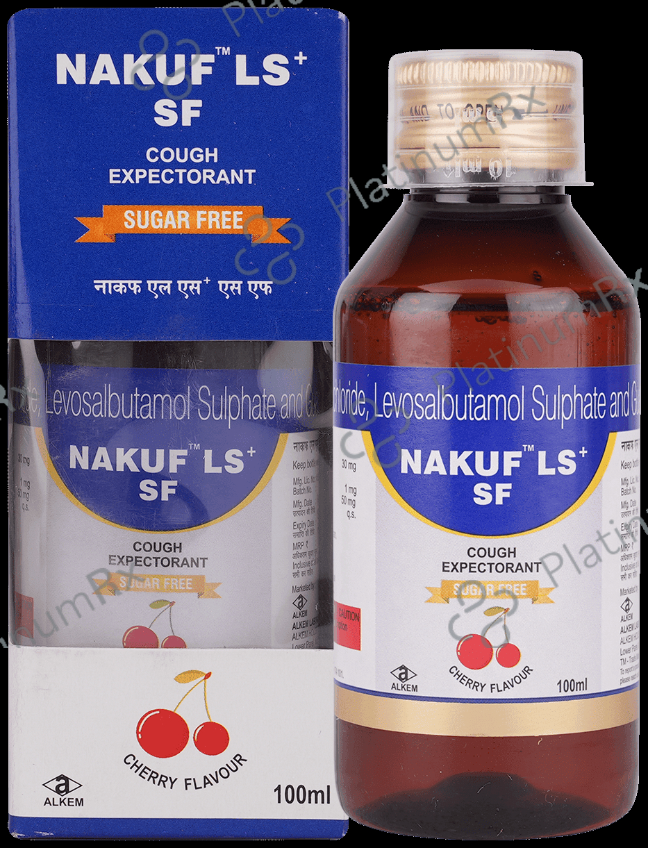 Nakuf LS+ SF Expectorant Cherry Sugar Free