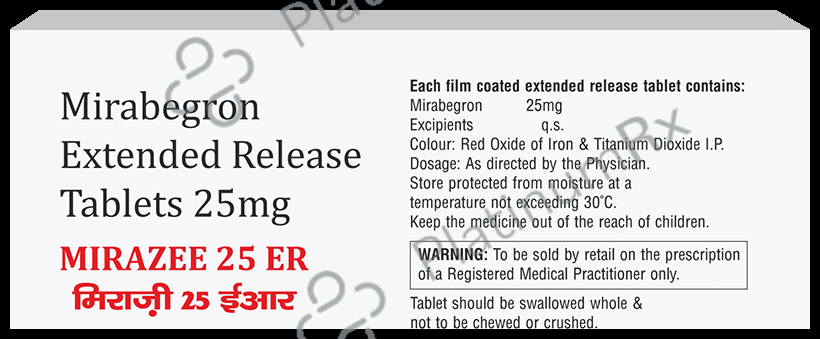 Mirazee 25 ER Tablet