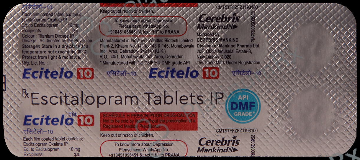 Ecitelo 10mg Tablet 10s