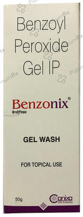 Benzonix 5% Gel Wash 50gm