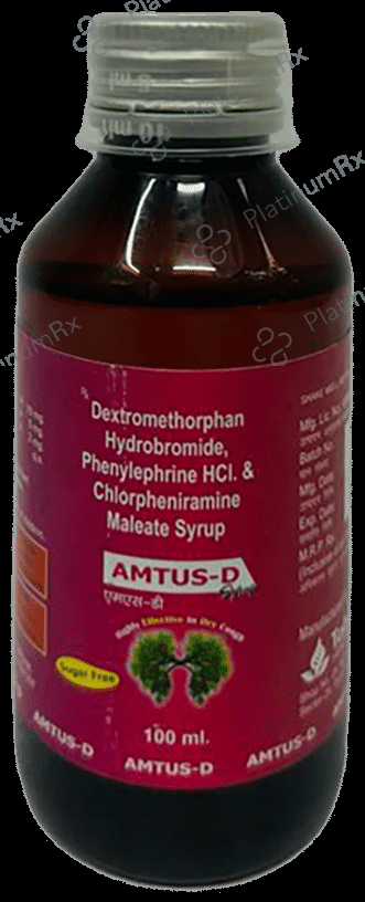 Amtus-D Syrup Sugar Free