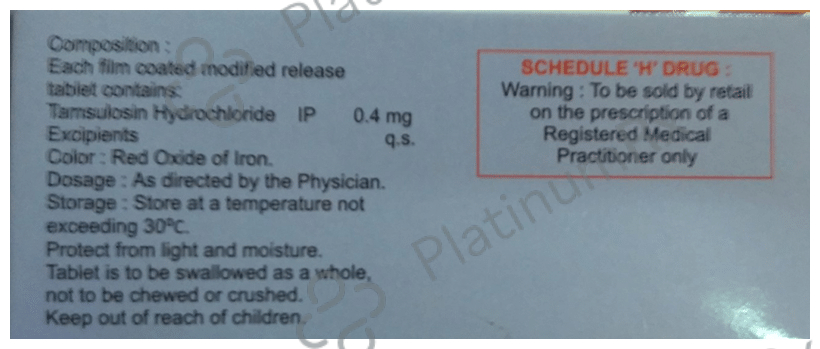 Tamgress 0.4mg Tablet MR 10s