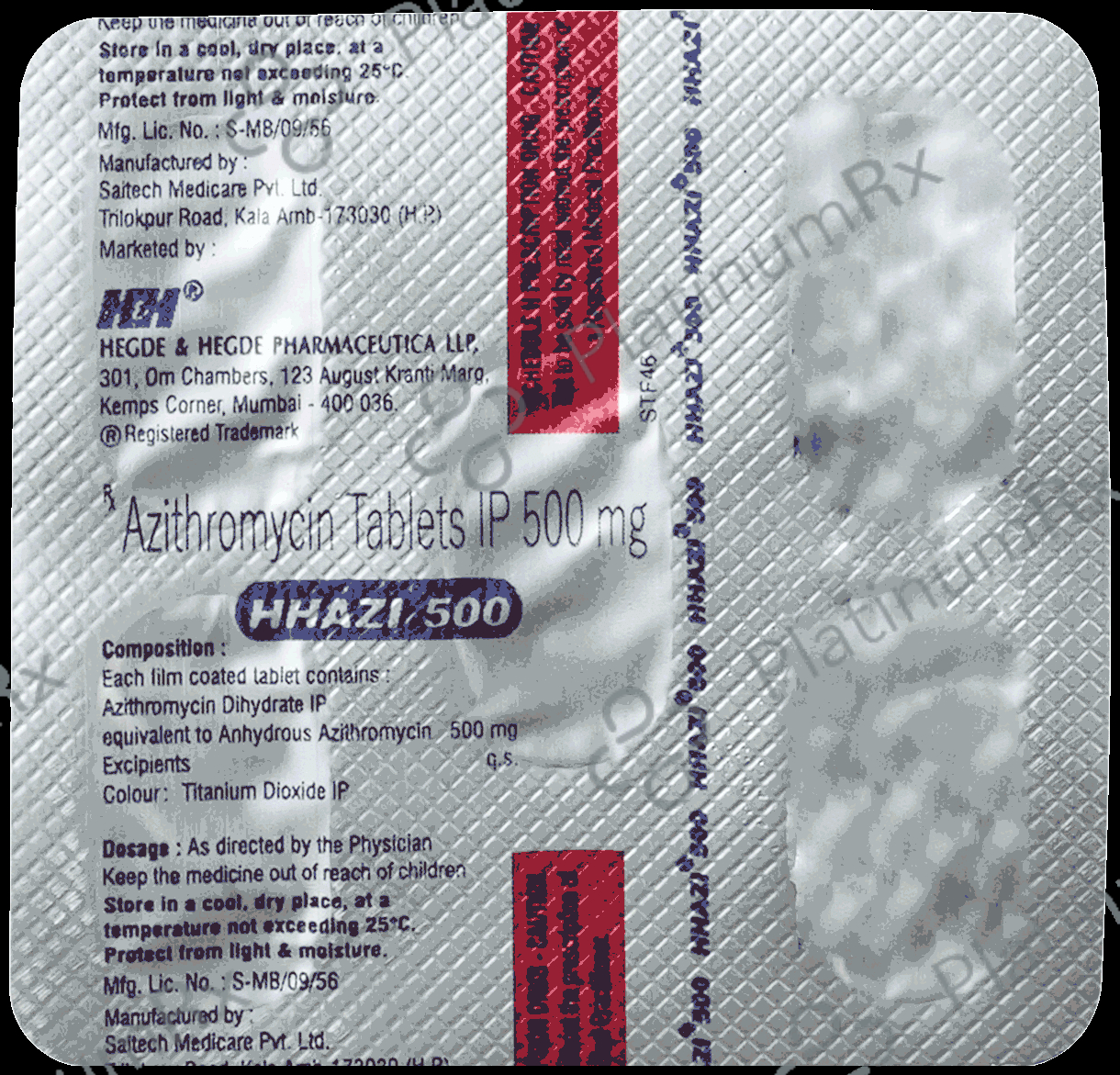 Hhazi 500mg Tablet 5s