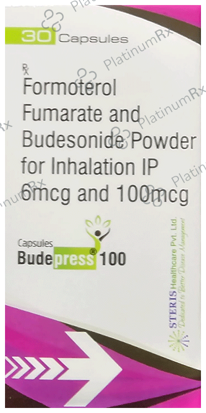 Budepress 6/100mcg Rotacap 30s
