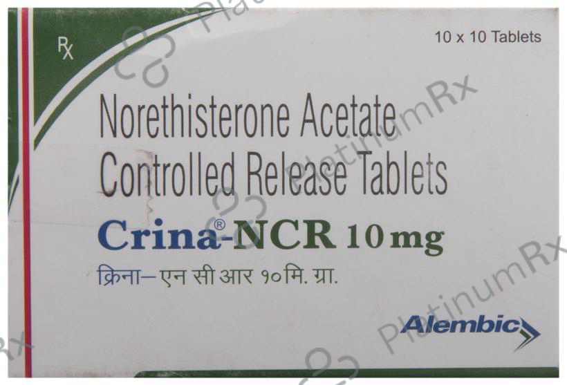 Crina NCR 10mg Tablet 10s