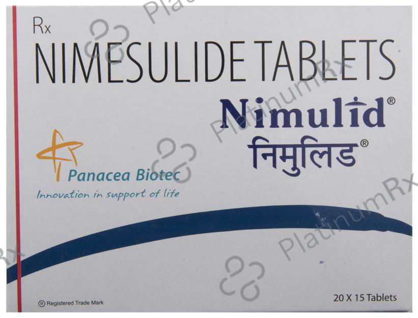 Nimulid 100mg Tablet 15s
