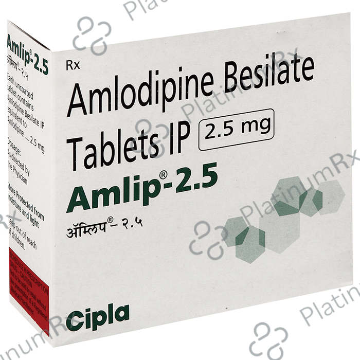 Amlip 2.5mg Tab 10s