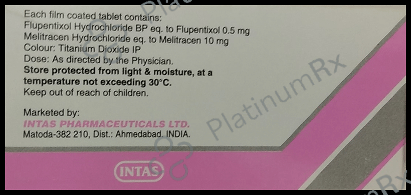 Franxit 0.5 mg/10 mg Tablet