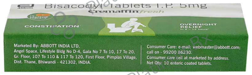 Cremaffin Fresh 5mg Tablet 10s