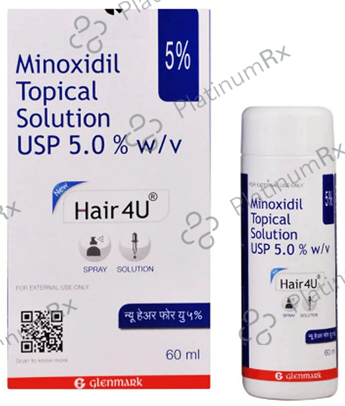 New Hair 4U 5% Solution 60ml
