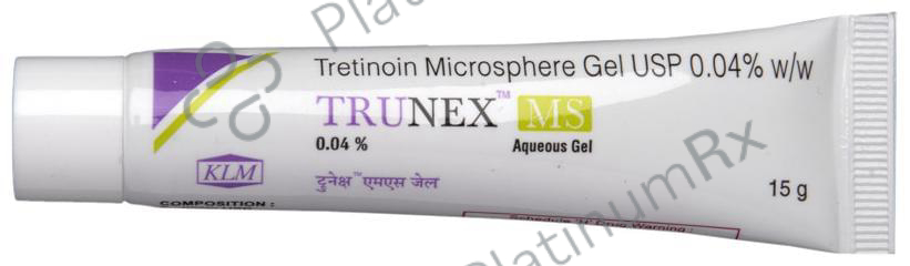 Trunex MS 0.04% Aqueous Gel 15gm