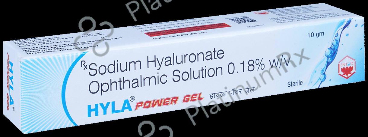Hyla 0.18% Power Eye Gel 10gm