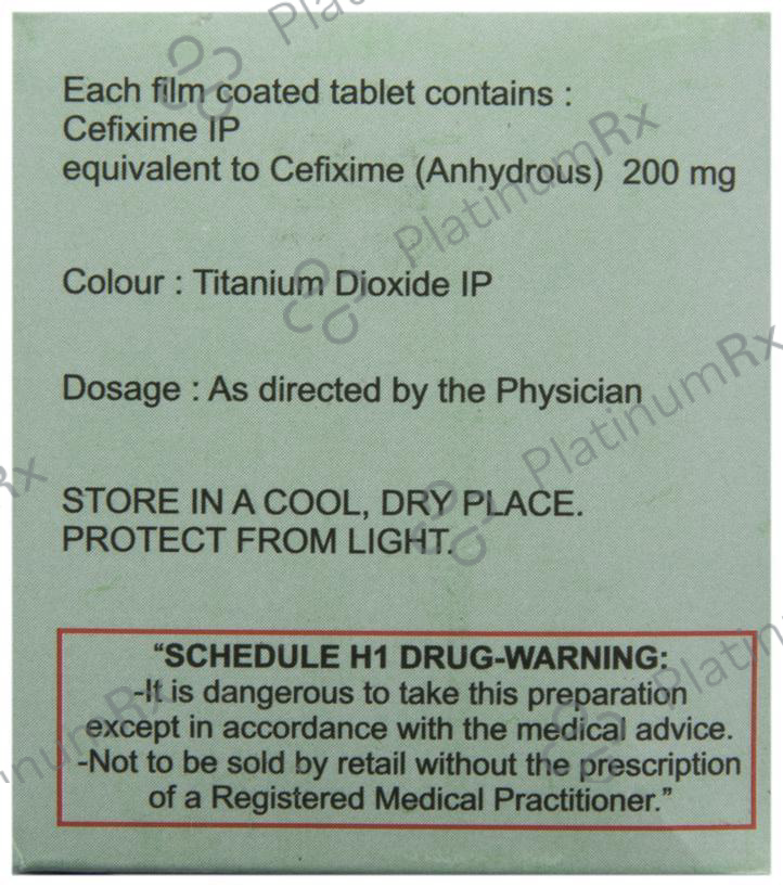 Cefolac 200mg Tablet 10s