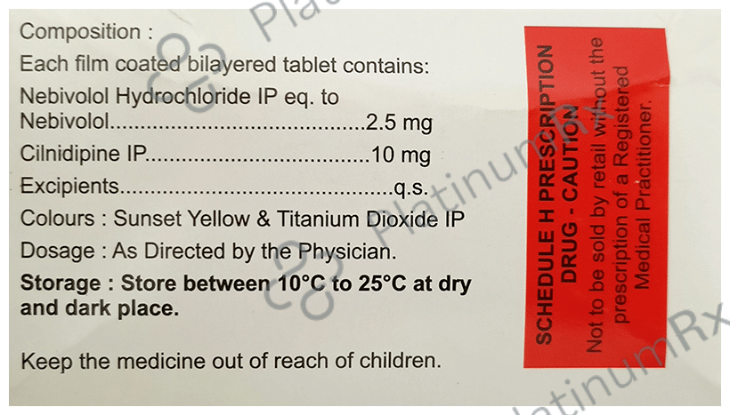 Lnbeta 2.5/10mg Tablet 15s